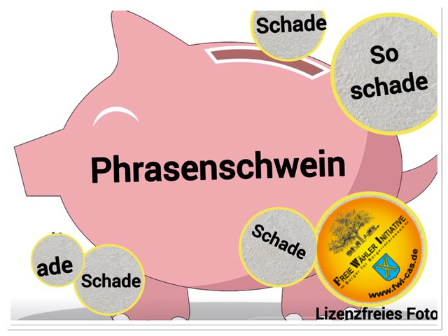 Foto: Phrasenschwein